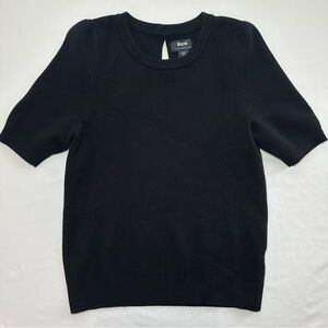 Anthropologie Maeve Black Sweater Blouse